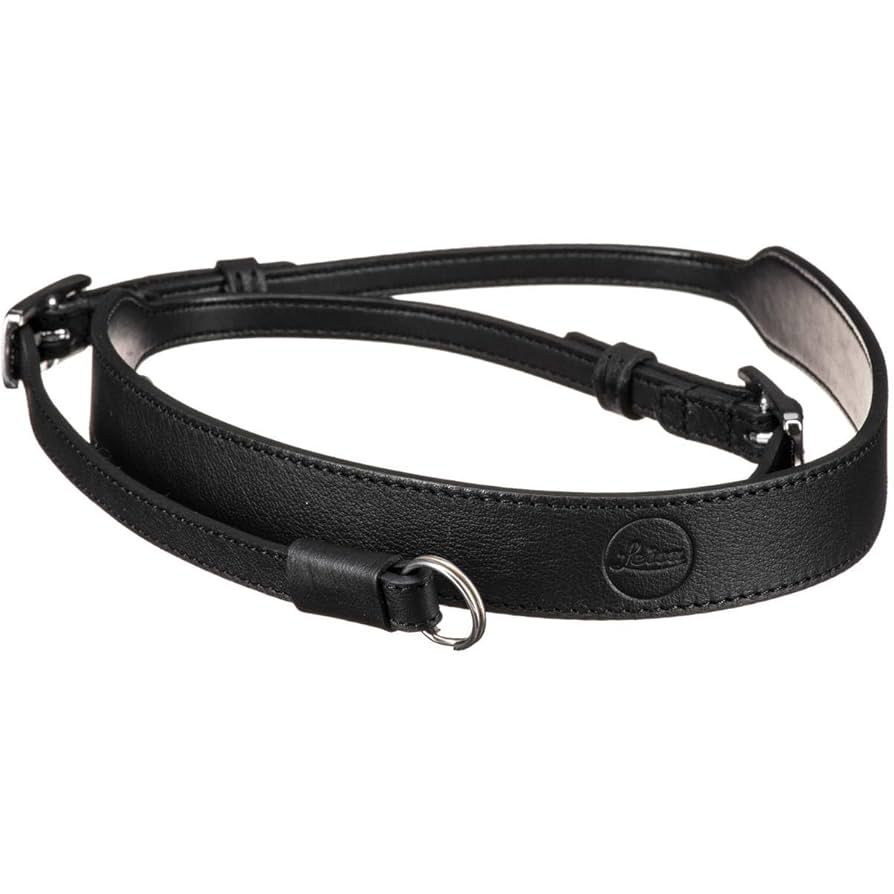 Leica ライカ ストラップ 革レザー 黒色 B-74 Leica ライカ ストラップ 革レザー 黒色 B-74 Leica ライカ